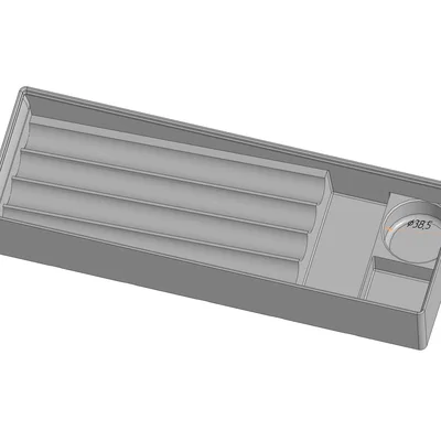 Khay lưu trữ Wowstick chuẩn Gridfinity cho góc làm việc gọn gàng