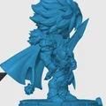 Mô hình Leo Chibi - Chiến binh Hoàng đạo - Thumbnail 4