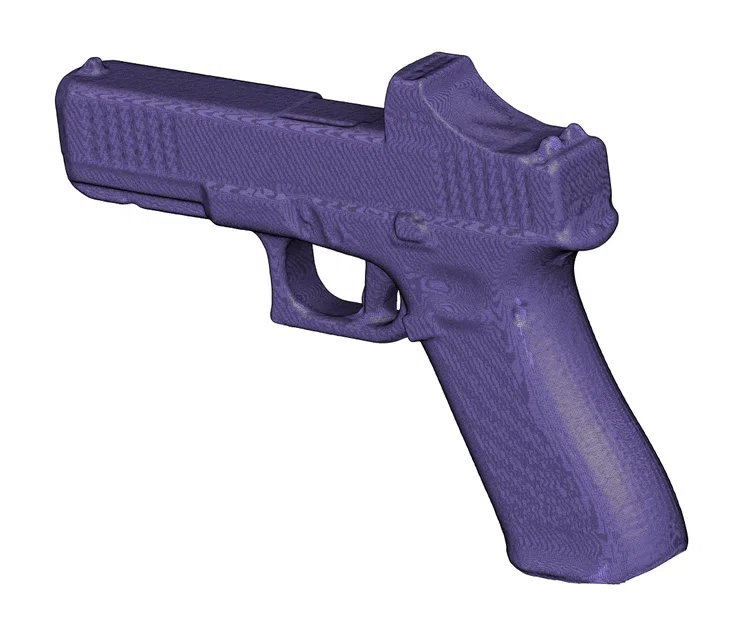 Mô hình 3D Glock 17 Gen 5 với kính ngắm Holosun (File STL) - Image 1