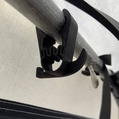 Móc kẹp đa năng cho ống tròn 16mm-30mm (Universal Pipe Clamp)