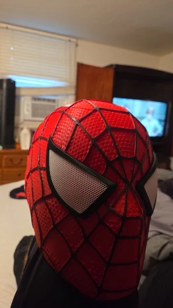 Mô hình mặt nạ Spider-Man full size in 3D cực chất - Image 1