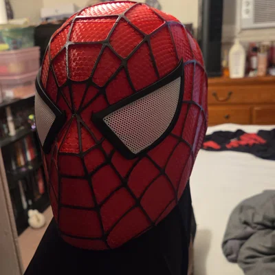 Mô hình mặt nạ Spider-Man full size in 3D cực chất