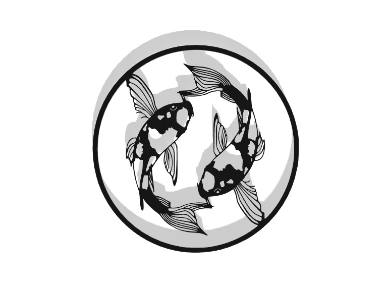 Mô hình trang trí tường Fish Decor 3D đầy tính nghệ thuật - Image 1