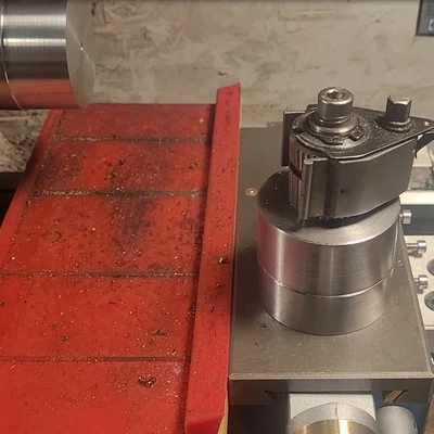 Khay hứng phoi kim loại gắn nam châm cho máy tiện mini 210