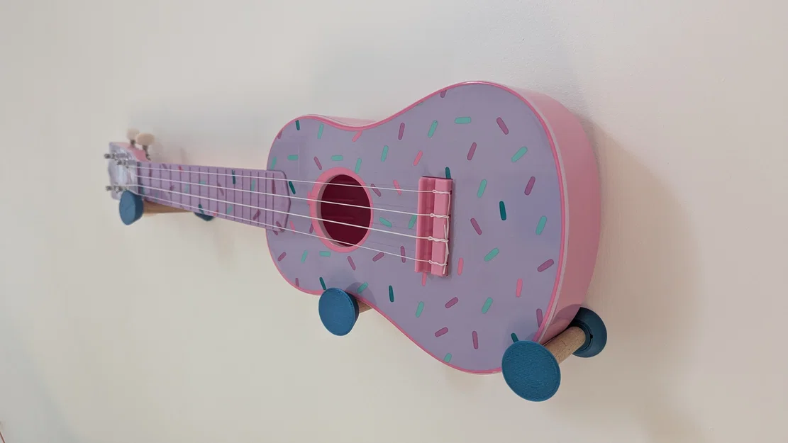 Giá treo tường Hybrid cho Ukulele & Guitar nhỏ - Image 7