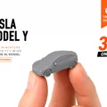 Tiny Tesla Model Y - Dòng xe mô hình tí hon - Thumbnail 1