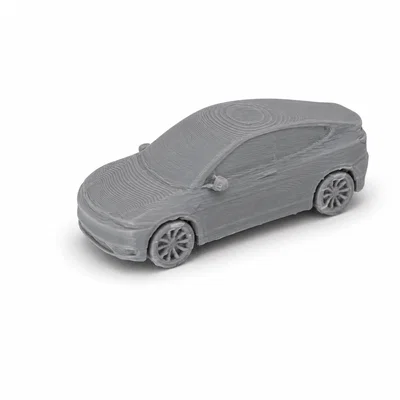 Tiny Tesla Model Y - Dòng xe mô hình tí hon