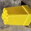 Chậu trồng cây dáng cao, hình vuông, có thể xếp chồng - Thumbnail 4