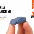 Tiny Tesla Roadster - Mô hình xe nhỏ thuộc Mini Cars Series - Thumbnail 1