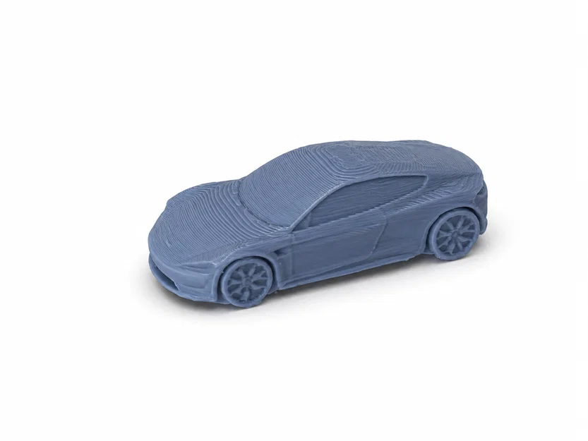 Tiny Tesla Roadster - Mô hình xe nhỏ thuộc Mini Cars Series - Image 2