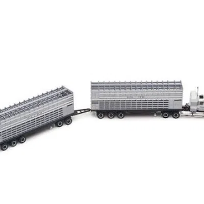Mô hình 3D Xe Đầu Kéo Chở Gia Súc (Livestock Road Train) chi tiết