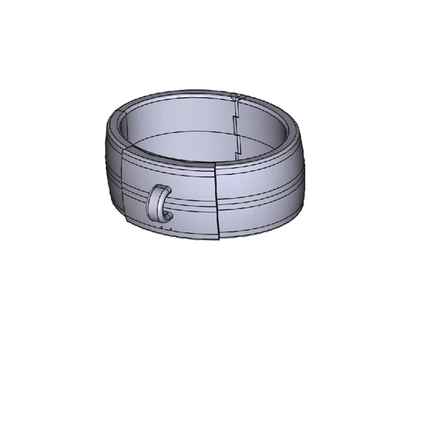 Vòng Cổ Chân BDSM Ankle Cuff Tự In 3D Khóa Chốt Kẹp Giấy - Image 1