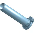 Ống ga 22mm Kawasaki H1 H2 KH500 KH400 46019-023 - Thumbnail 2