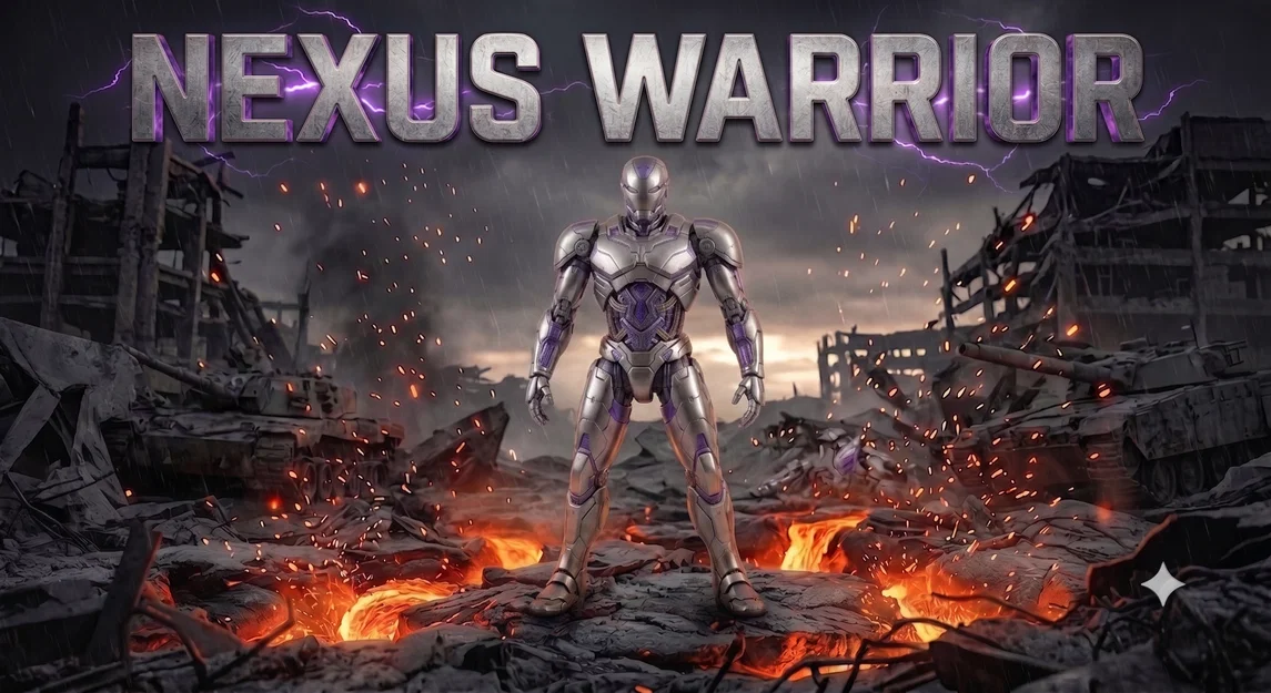 NEXUS WARRIOR #1 - Mô hình chiến binh Cyberpunk cực chất - Image 1