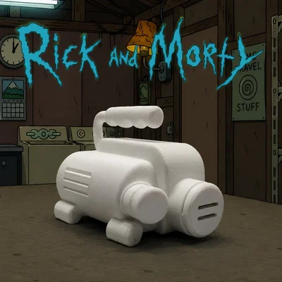 Mô hình 3D Microverse Battery (Rick and Morty) độc đáo