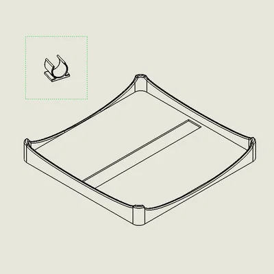 Giá Đựng Bút Lông Bảng Pen+Gear
