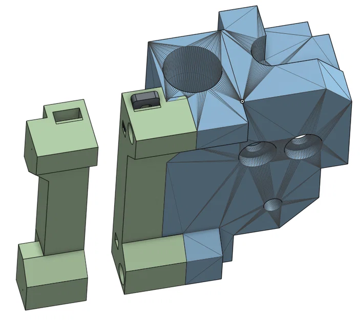 Bộ kẹp đai X và Z cho máy in 3D Kappy (X and Z Belt Clips) - Image 1