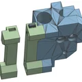Bộ kẹp đai X và Z cho máy in 3D Kappy (X and Z Belt Clips) - Thumbnail 1