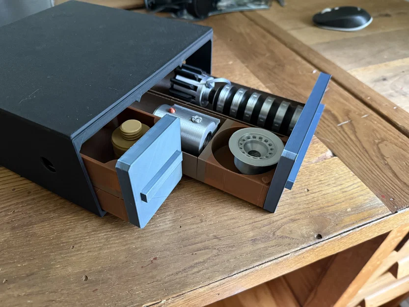Ngăn Kéo Lưu Trữ Lightsaber (Thiết Kế Mô-đun Linh Hoạt) - Image 3