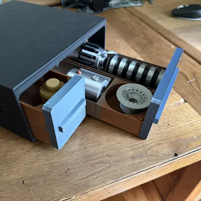 Ngăn Kéo Lưu Trữ Lightsaber (Thiết Kế Mô-đun Linh Hoạt)