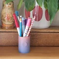Ống cắm bút 3D thiết kế mặt cười dễ thương (Pencil/Pen Pot) - Thumbnail 1