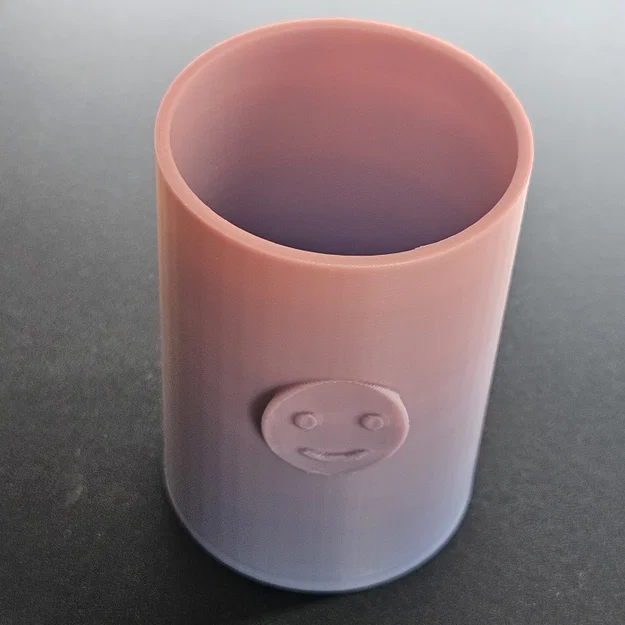 Ống cắm bút 3D thiết kế mặt cười dễ thương (Pencil/Pen Pot) - Image 2
