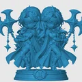 Mô hình Chibi Song Tử (Gemini Twins) - Thumbnail 3