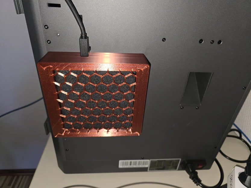 Vỏ lọc HEPA cho Elegoo Centauri Carbon / Carbon2 – Gắn nam châm không cần ốc - Image 8