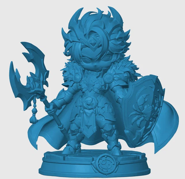 Mô hình Chibi Cự Giải - Chiến binh cung hoàng đạo - Image 4