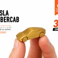 Tiny Tesla Cybercab - Bộ sưu tập xe mô hình tí hon - Thumbnail 1