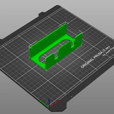Giá đỡ con dấu để bàn Stamp Holder Double in 3D tiện lợi