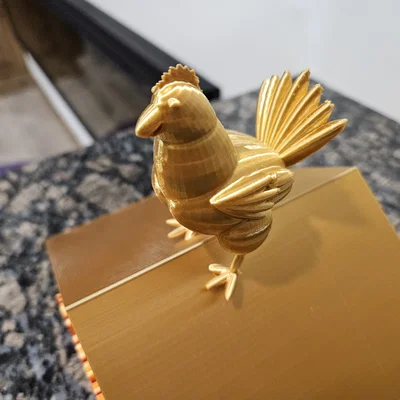 Cúp vinh danh Hot Wheels - Mẫu in 3D hình gà độc đáo