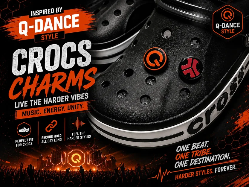 Crocs Charm Harder Styles: One Beat. One Tribe. - Image 1