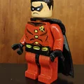 Mô hình Lego Robin in 3D - Đồ chơi trang trí siêu anh hùng DC - Thumbnail 2
