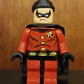 Mô hình Lego Robin in 3D - Đồ chơi trang trí siêu anh hùng DC - Thumbnail 3