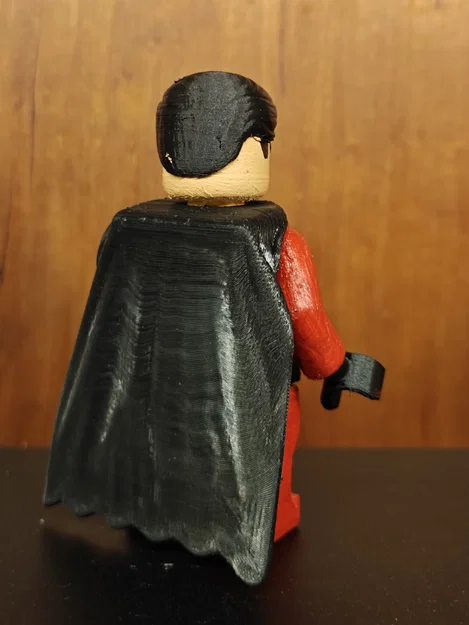 Mô hình Lego Robin in 3D - Đồ chơi trang trí siêu anh hùng DC - Image 5