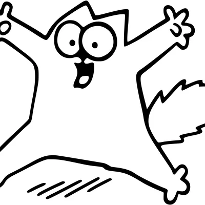 Bộ sưu tập 15 mô hình 3D Simon's Cat silhouette trang trí
