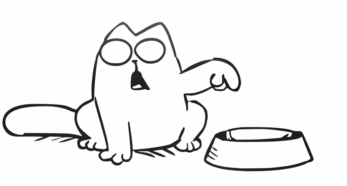 Bộ sưu tập 15 mô hình 3D Simon's Cat silhouette trang trí - Image 10