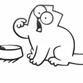 Bộ sưu tập 15 mô hình 3D Simon's Cat silhouette trang trí - Thumbnail 12
