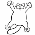 Bộ sưu tập 15 mô hình 3D Simon's Cat silhouette trang trí - Thumbnail 13
