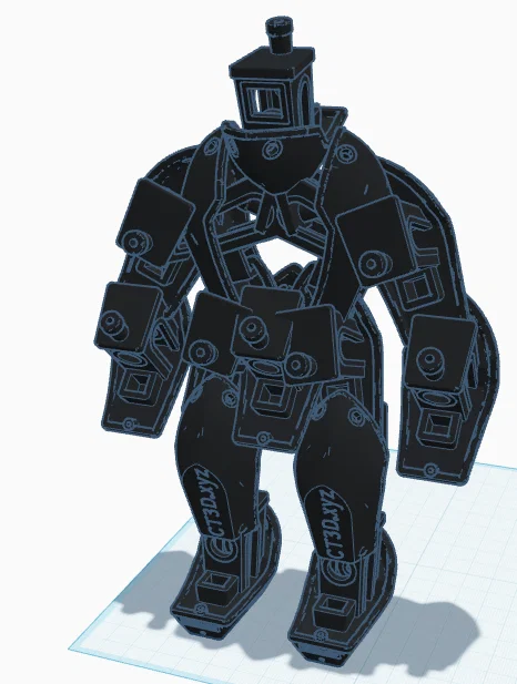 Mô hình Robot Benchy Mech - Độc đáo và ấn tượng cho fan in 3D - Image 1