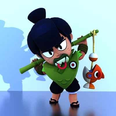 Mô hình Nori Brawl Stars 3D - File in 3D chất lượng cao