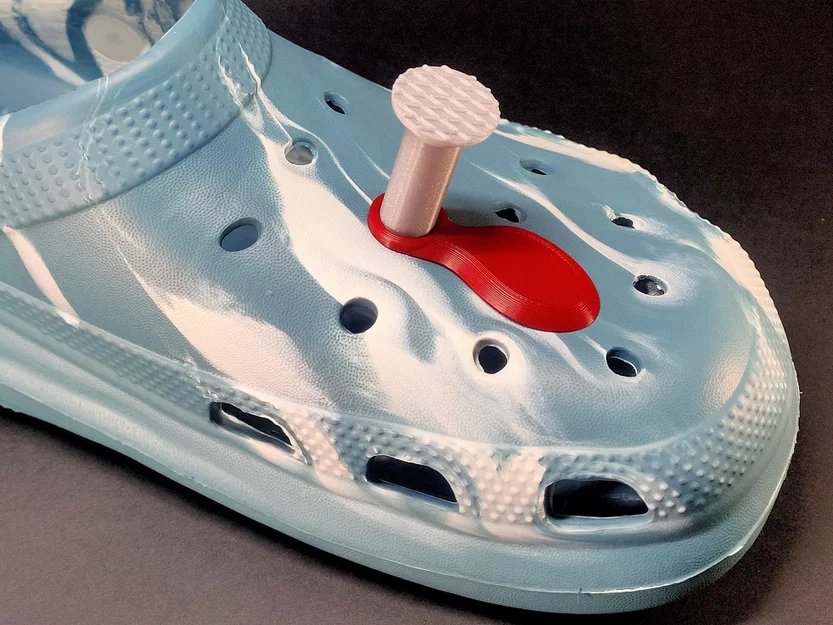Mẫu phụ kiện đinh giả trang trí cực chất cho dép Crocs - Image 1