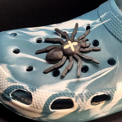 Spider on Crocs - Nhện gắn dép Crocs
