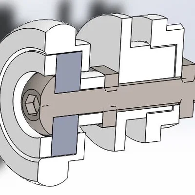 Con lăn cửa phòng tắm (Shower door roller)
