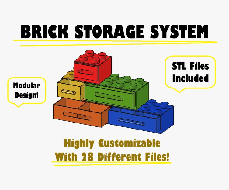 Hệ Thống Lưu Trữ Dạng Gạch Brick - Brick Storage System - Image 1