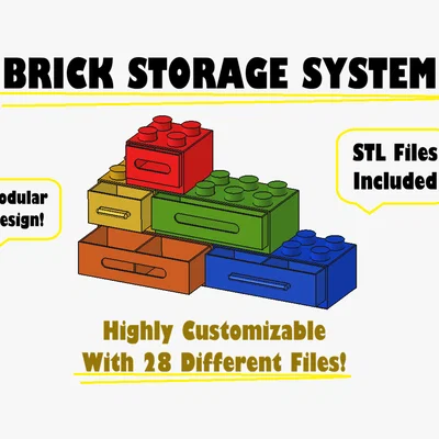 Hệ Thống Lưu Trữ Dạng Gạch Brick - Brick Storage System