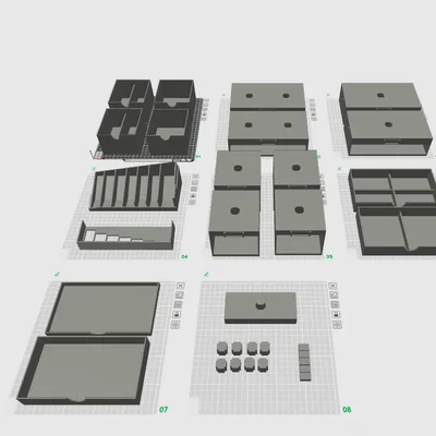 Hệ thống ngăn kéo mô-đun Srew: Giải pháp sắp xếp ốc vít 3D chuyên nghiệp