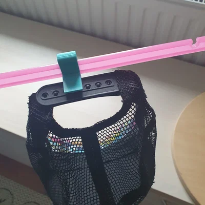 Móc treo nón kết gắn móc quần áo 3D - Giải pháp sắp xếp tủ đồ