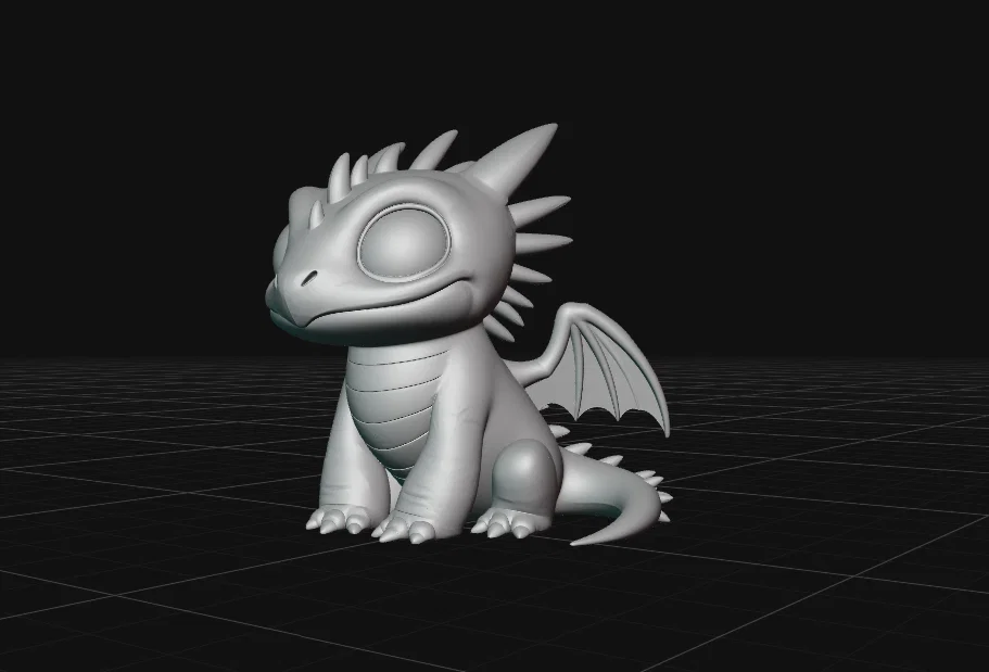 Tormenta - Mô hình 3D rồng từ Bí Kíp Luyện Rồng - Image 1